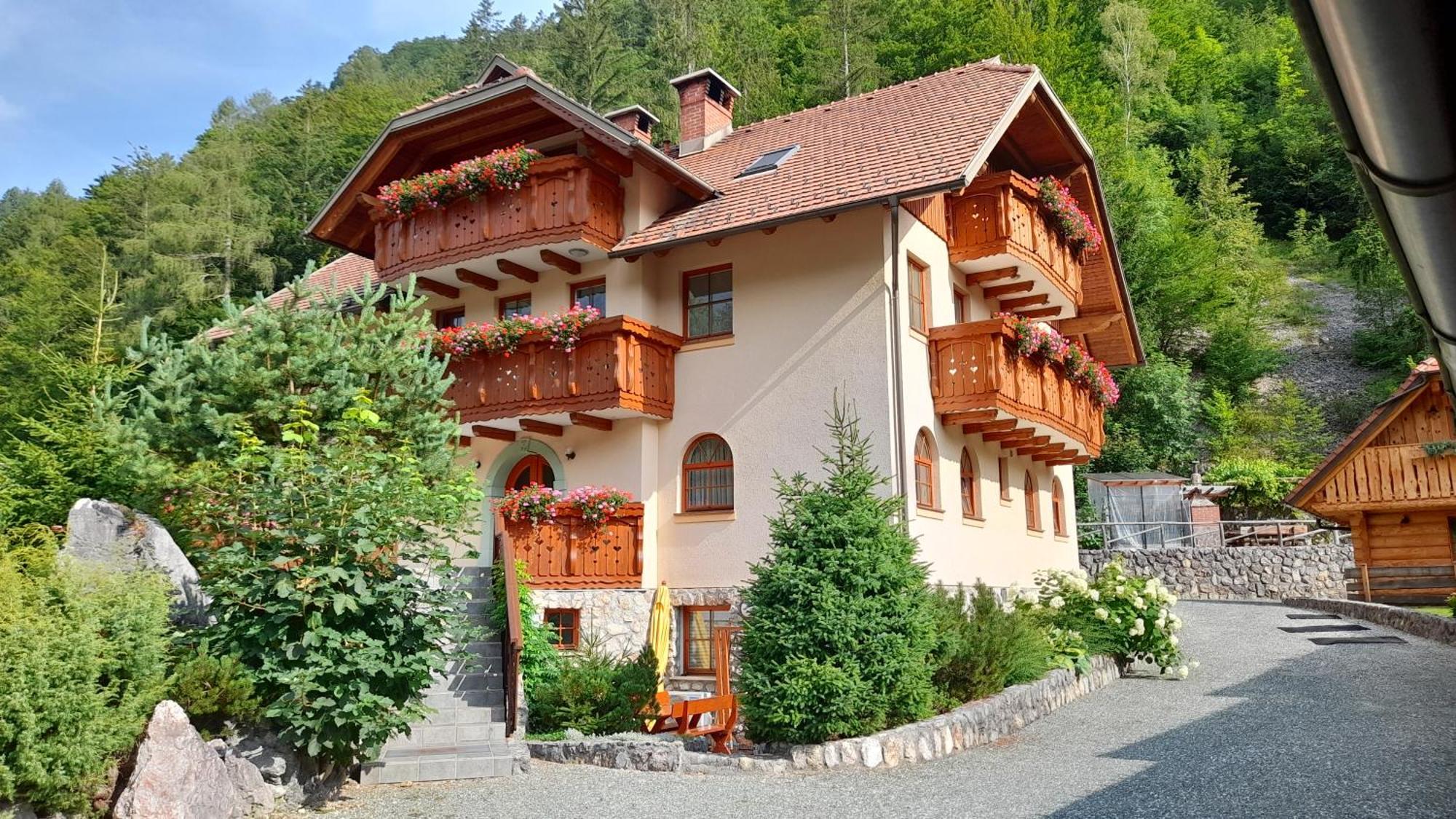Apartma in Bungalov Jezerci Gozd Martuljek Exteriér fotografie